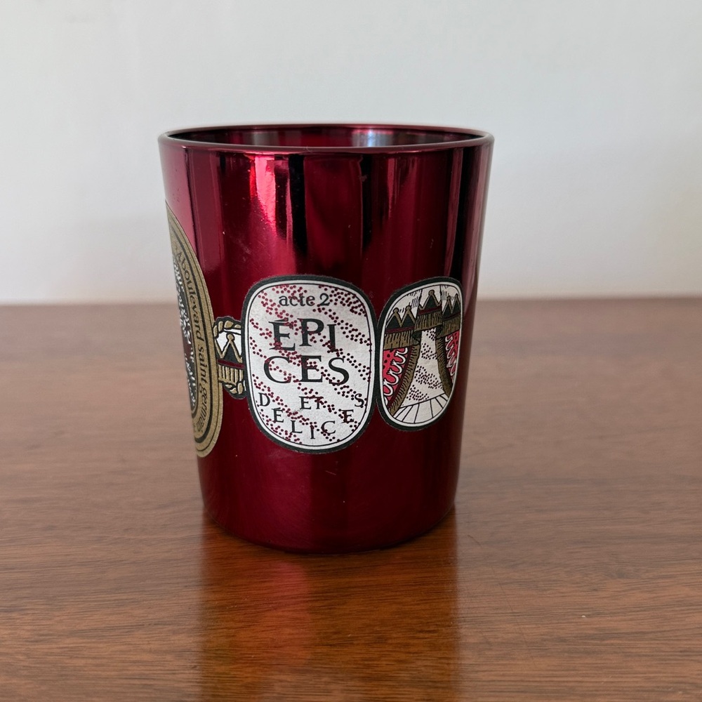 Diptyque 2016 Epices et Delices Candle Vessel Jar 190g Empty - Picture 2 of 7